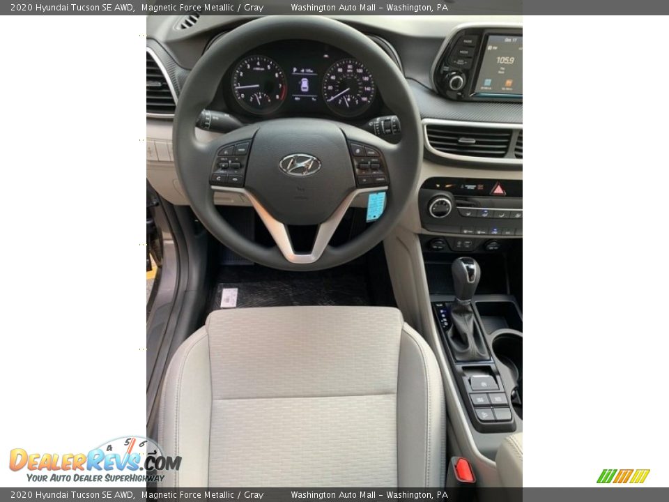 2020 Hyundai Tucson SE AWD Magnetic Force Metallic / Gray Photo #14