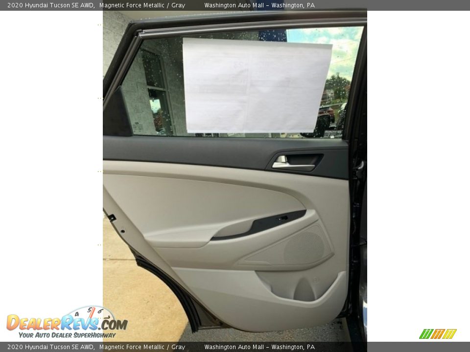 2020 Hyundai Tucson SE AWD Magnetic Force Metallic / Gray Photo #17