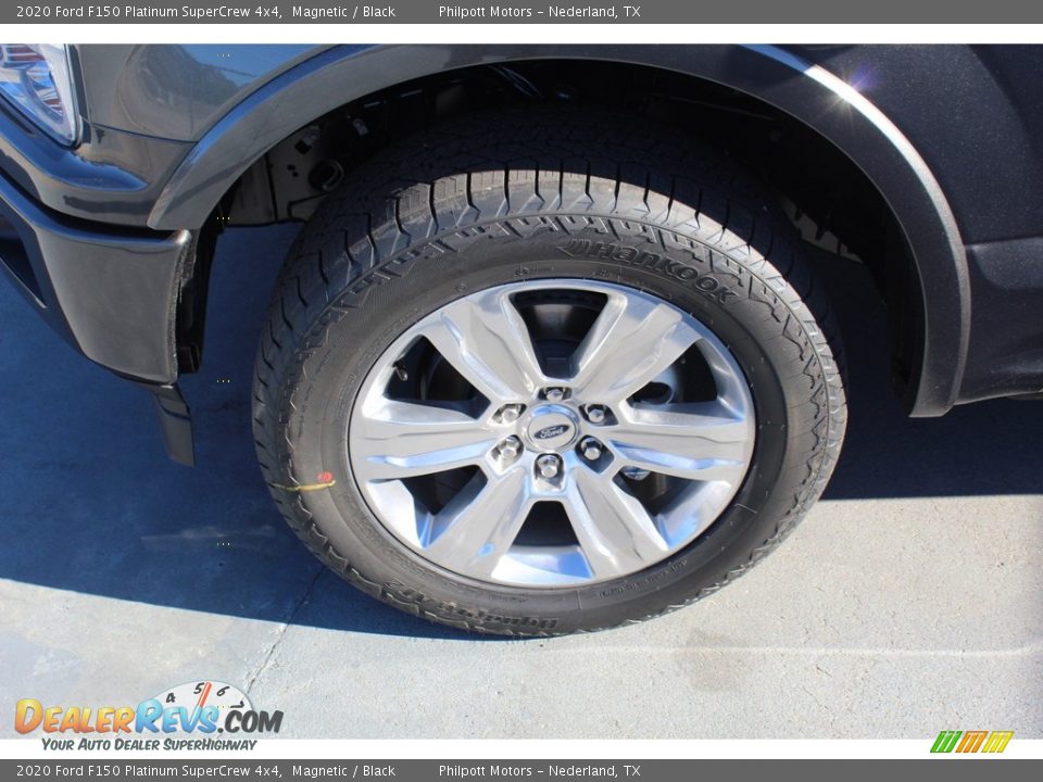 2020 Ford F150 Platinum SuperCrew 4x4 Magnetic / Black Photo #5