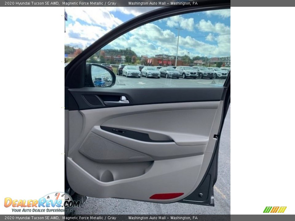 2020 Hyundai Tucson SE AWD Magnetic Force Metallic / Gray Photo #27