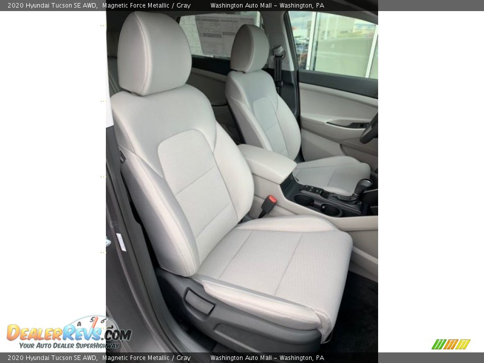2020 Hyundai Tucson SE AWD Magnetic Force Metallic / Gray Photo #28