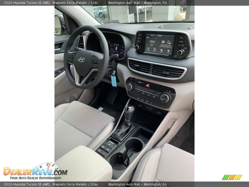 2020 Hyundai Tucson SE AWD Magnetic Force Metallic / Gray Photo #29
