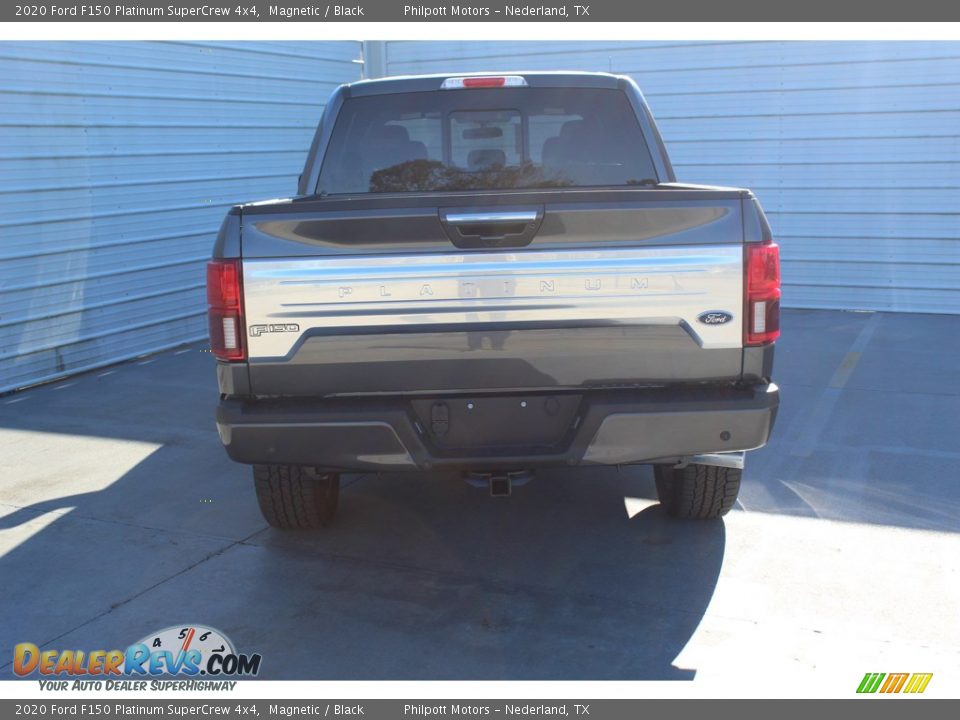 2020 Ford F150 Platinum SuperCrew 4x4 Magnetic / Black Photo #7