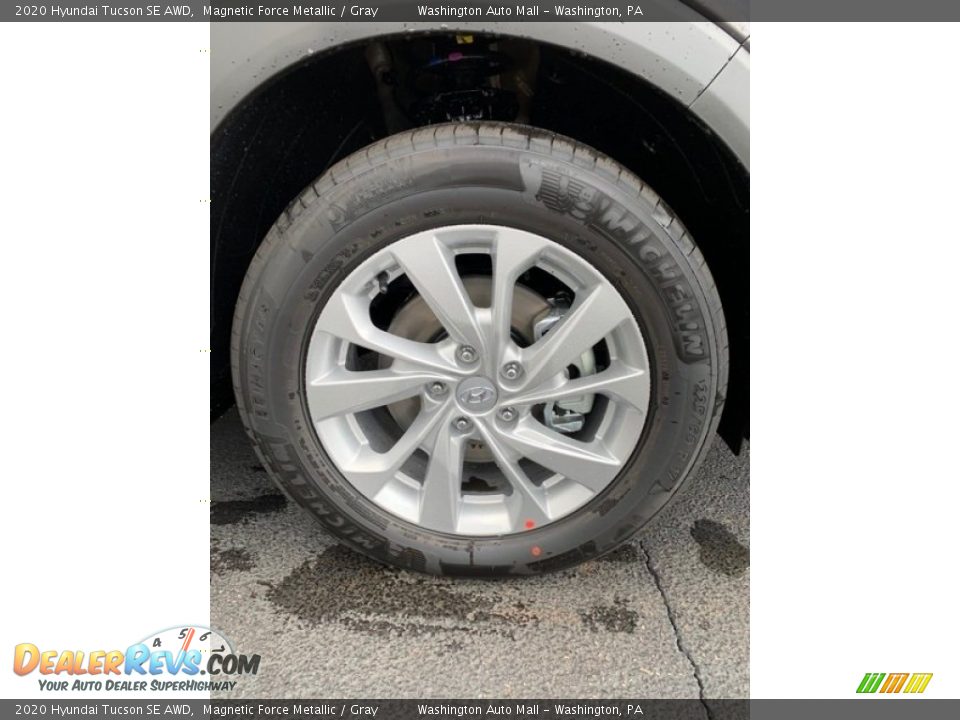 2020 Hyundai Tucson SE AWD Magnetic Force Metallic / Gray Photo #30