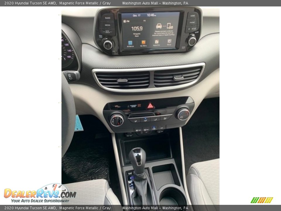 2020 Hyundai Tucson SE AWD Magnetic Force Metallic / Gray Photo #32