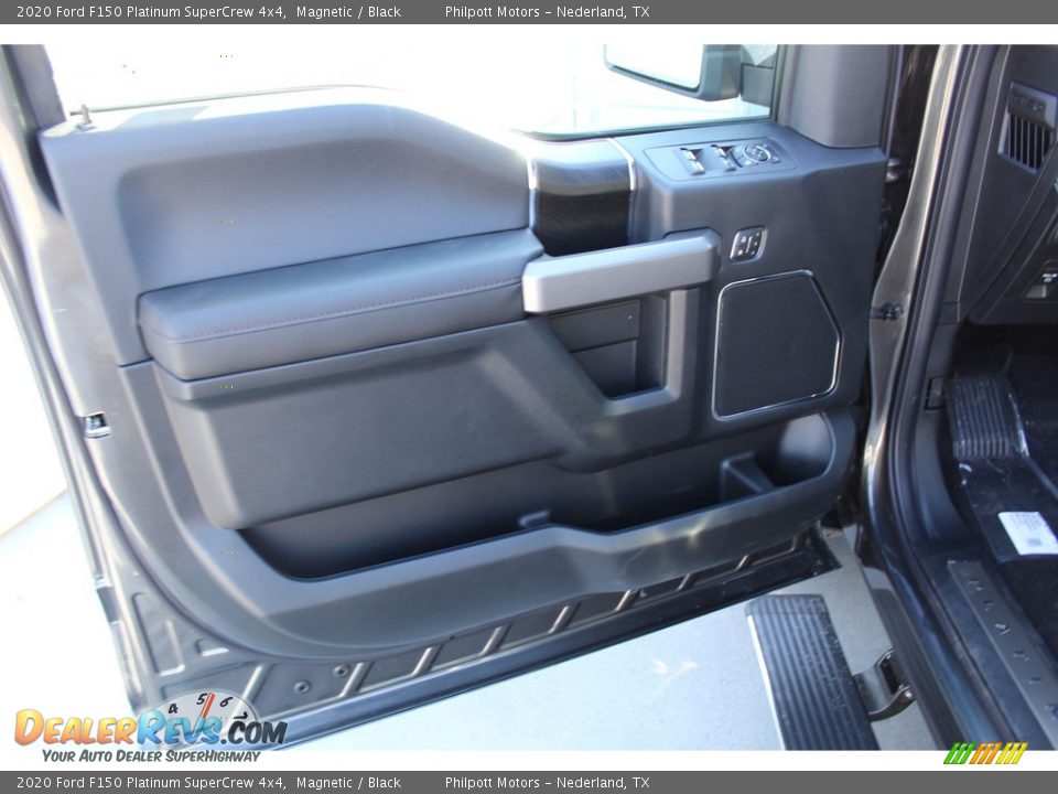 2020 Ford F150 Platinum SuperCrew 4x4 Magnetic / Black Photo #9