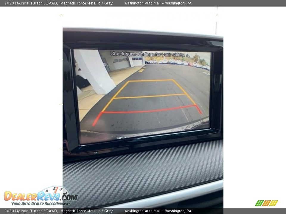 2020 Hyundai Tucson SE AWD Magnetic Force Metallic / Gray Photo #33