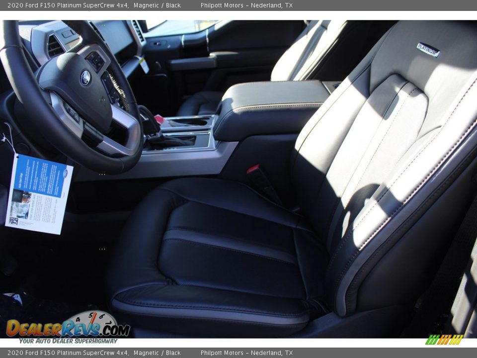 2020 Ford F150 Platinum SuperCrew 4x4 Magnetic / Black Photo #10