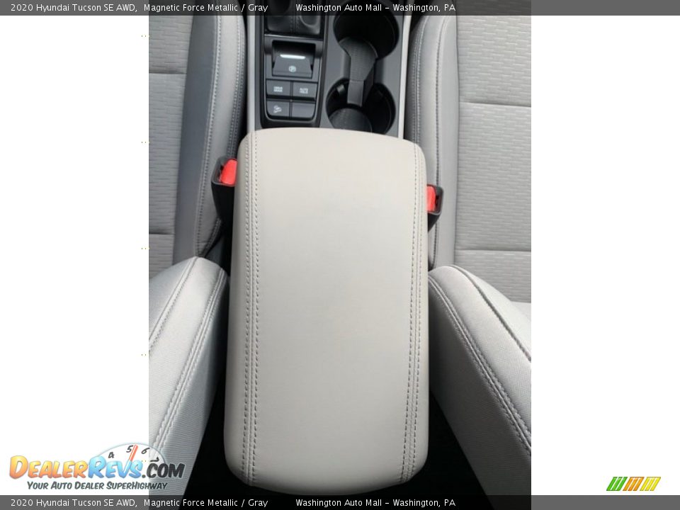 2020 Hyundai Tucson SE AWD Magnetic Force Metallic / Gray Photo #35