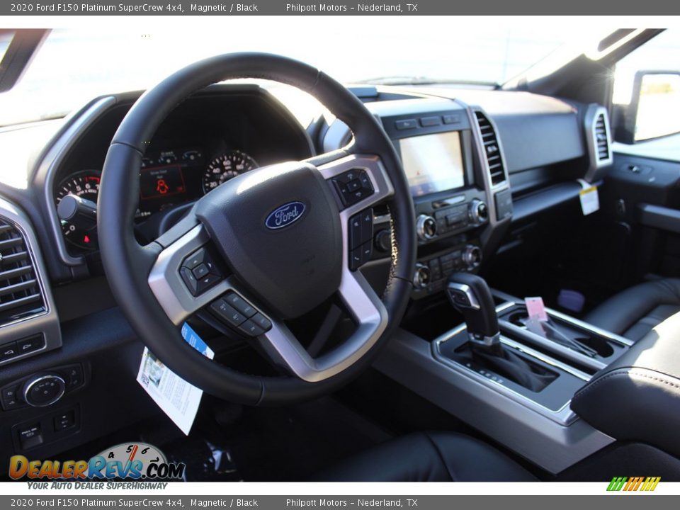 2020 Ford F150 Platinum SuperCrew 4x4 Magnetic / Black Photo #12