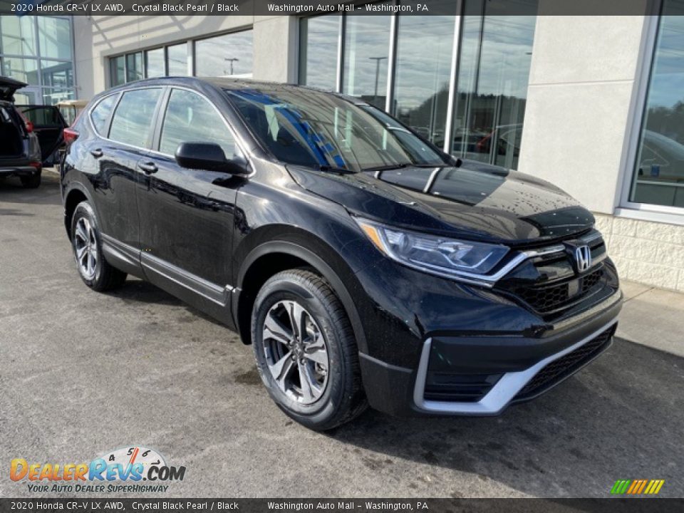 2020 Honda CR-V LX AWD Crystal Black Pearl / Black Photo #2
