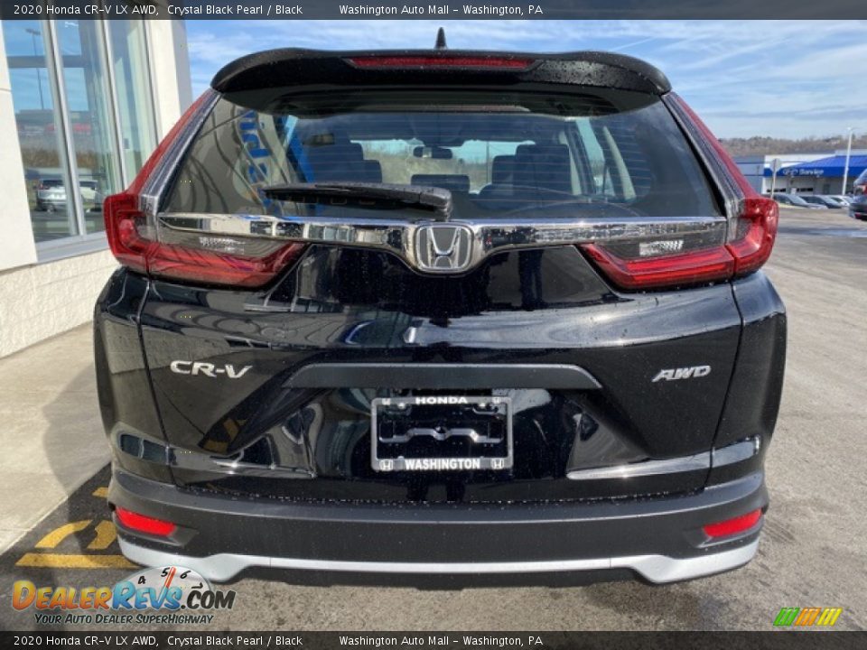 2020 Honda CR-V LX AWD Crystal Black Pearl / Black Photo #6