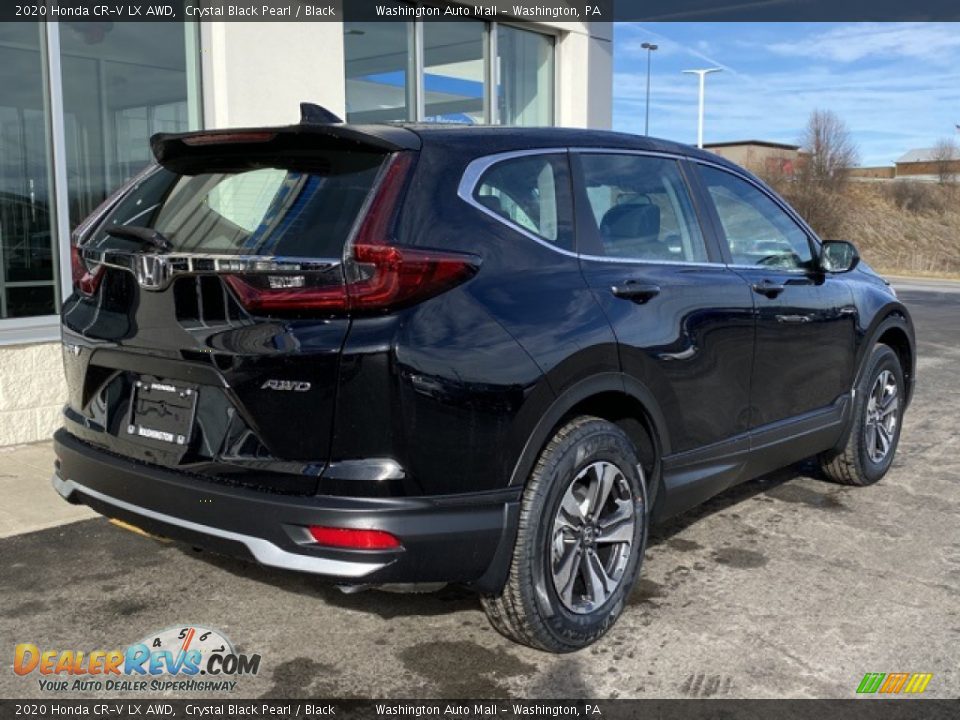 2020 Honda CR-V LX AWD Crystal Black Pearl / Black Photo #7