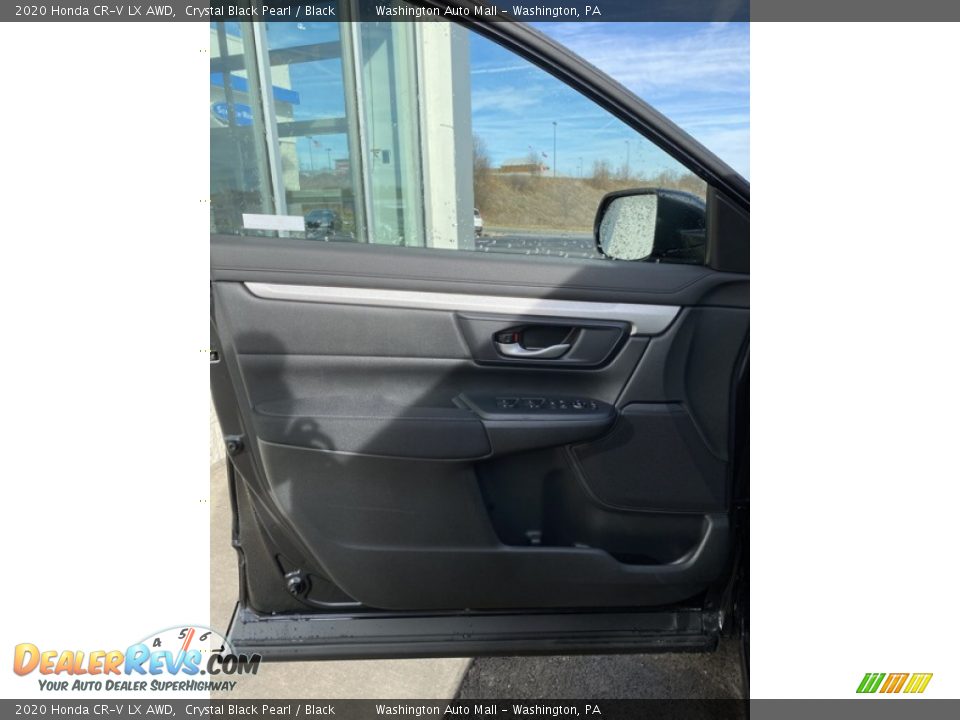 2020 Honda CR-V LX AWD Crystal Black Pearl / Black Photo #10
