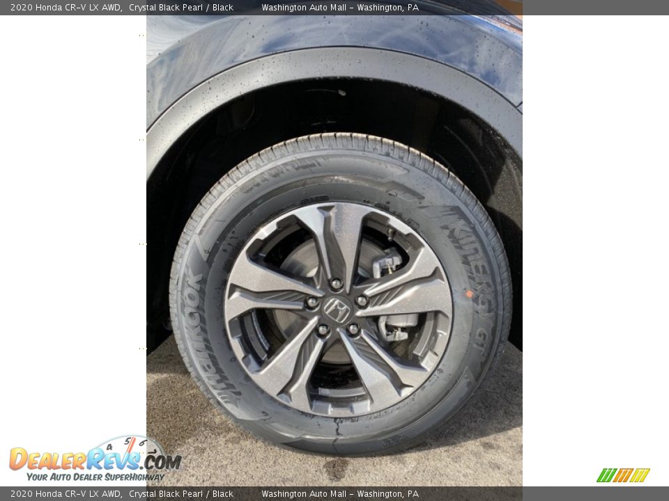 2020 Honda CR-V LX AWD Crystal Black Pearl / Black Photo #26
