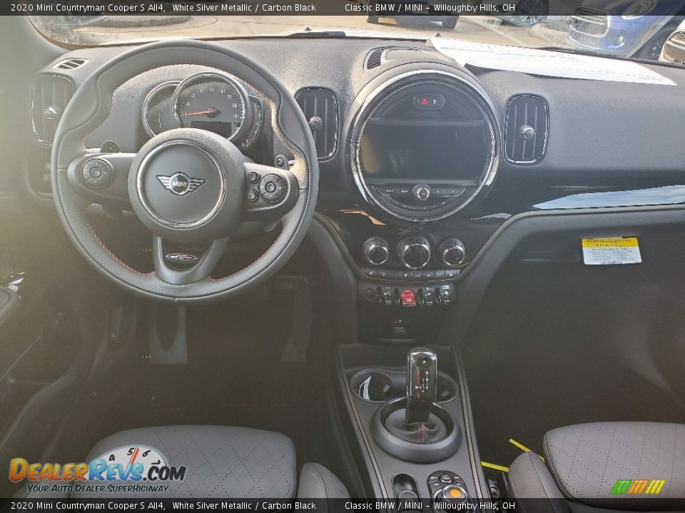 2020 Mini Countryman Cooper S All4 White Silver Metallic / Carbon Black Photo #6