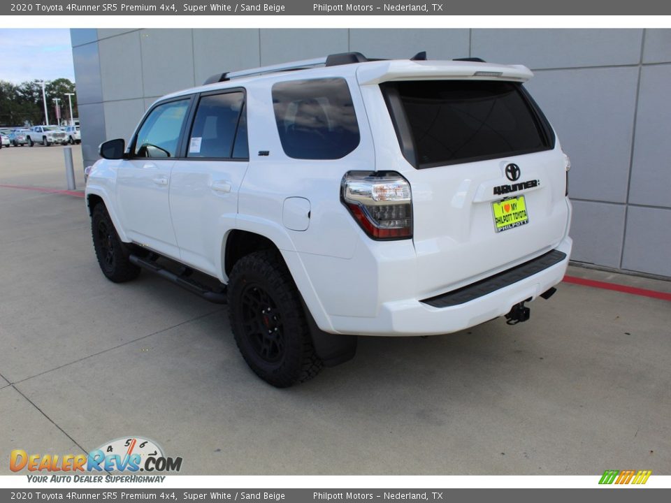 2020 Toyota 4Runner SR5 Premium 4x4 Super White / Sand Beige Photo #6