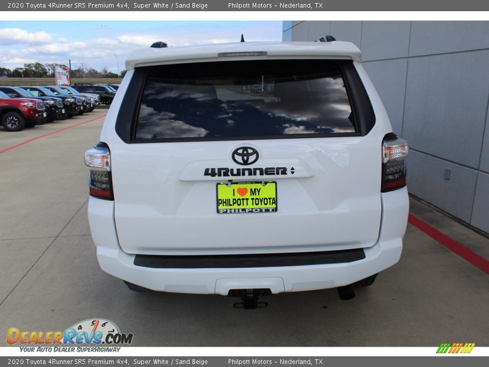 2020 Toyota 4Runner SR5 Premium 4x4 Super White / Sand Beige Photo #7