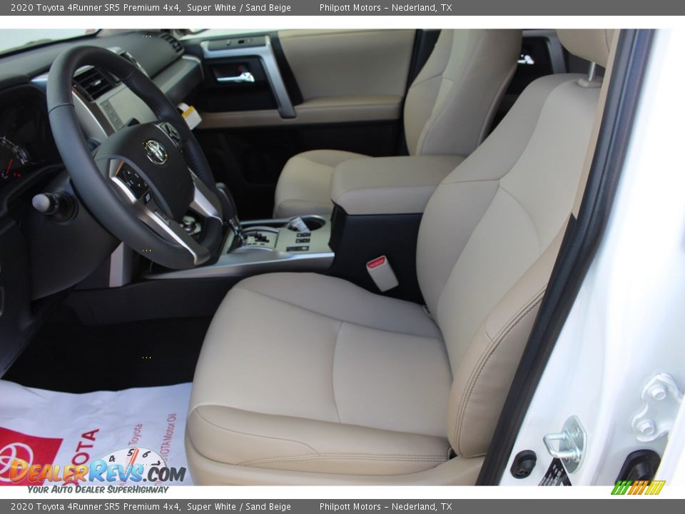 2020 Toyota 4Runner SR5 Premium 4x4 Super White / Sand Beige Photo #10
