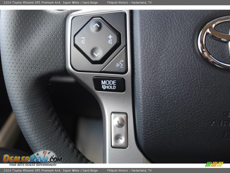 2020 Toyota 4Runner SR5 Premium 4x4 Super White / Sand Beige Photo #12