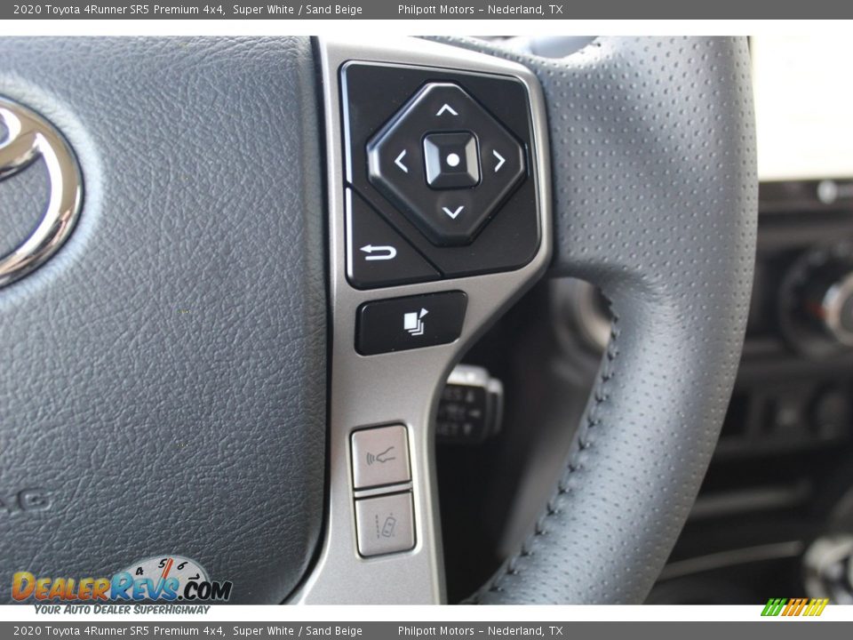 2020 Toyota 4Runner SR5 Premium 4x4 Super White / Sand Beige Photo #13