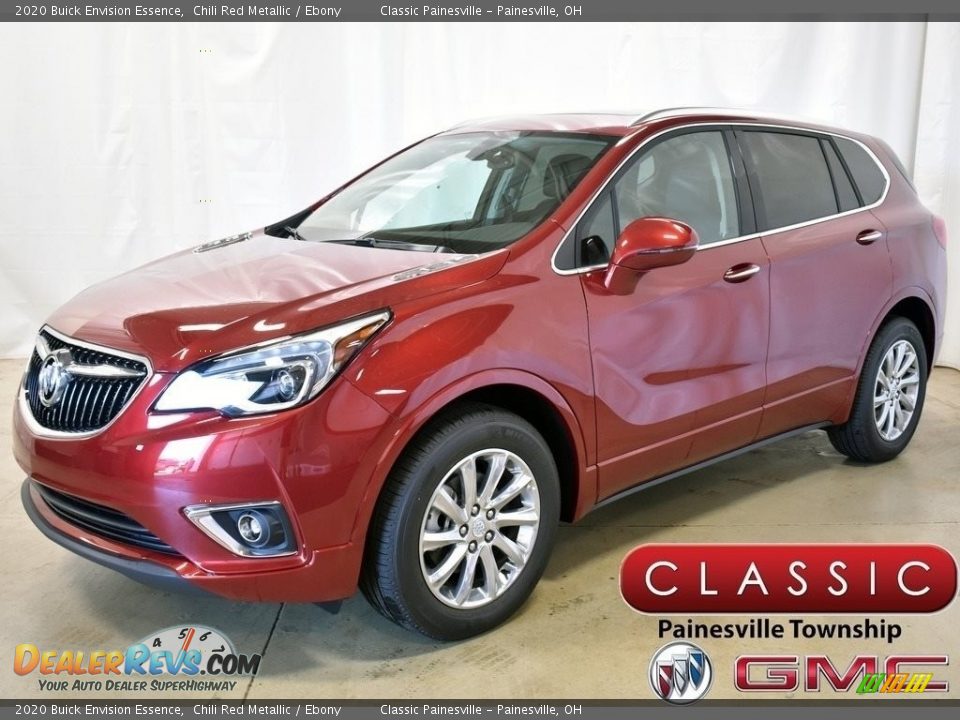 2020 Buick Envision Essence Chili Red Metallic / Ebony Photo #1