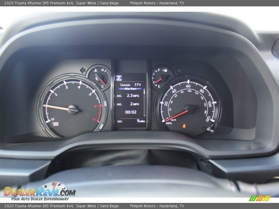 2020 Toyota 4Runner SR5 Premium 4x4 Super White / Sand Beige Photo #14