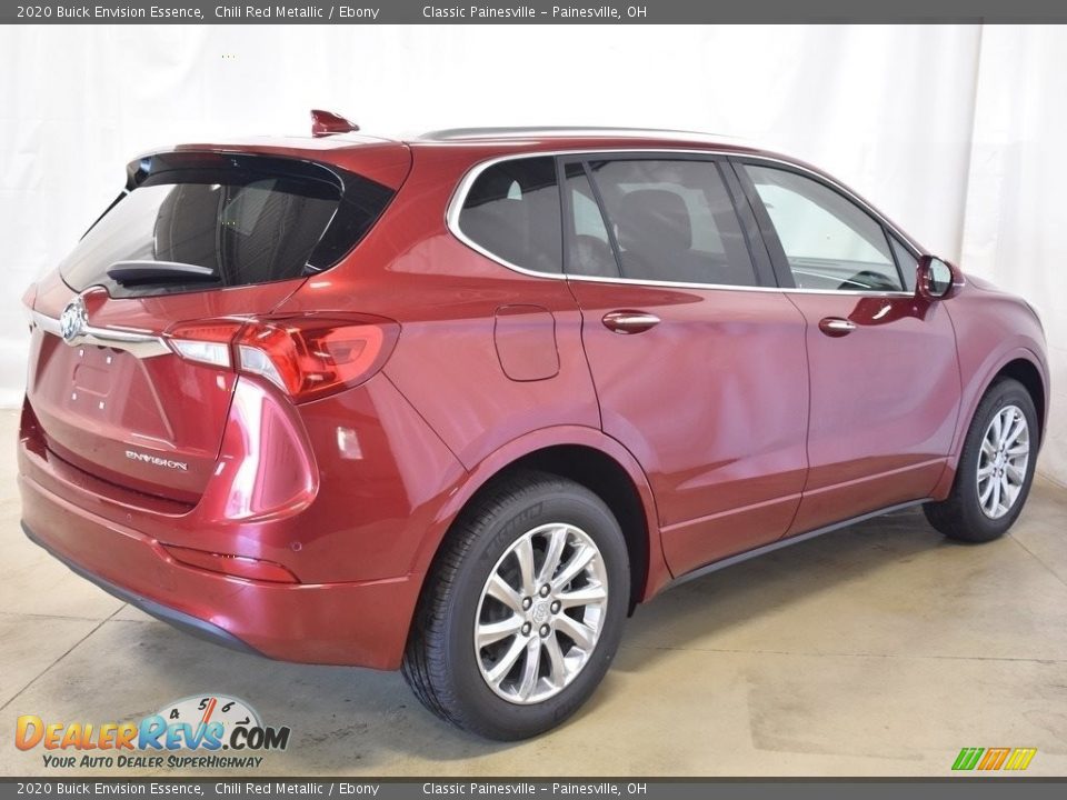 2020 Buick Envision Essence Chili Red Metallic / Ebony Photo #2