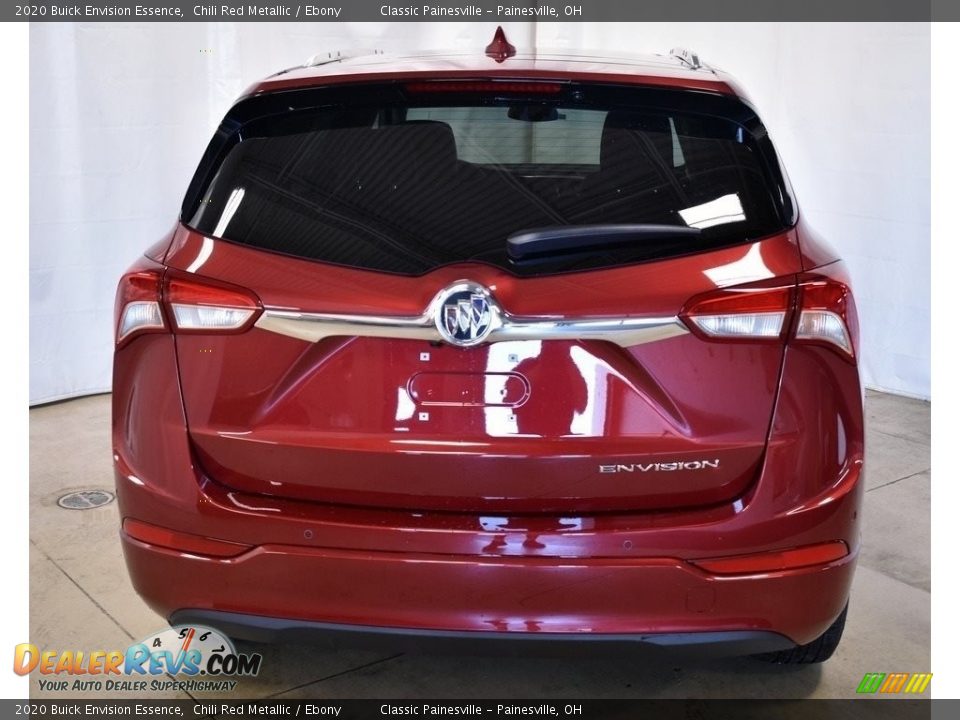 2020 Buick Envision Essence Chili Red Metallic / Ebony Photo #3