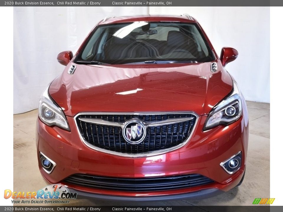 2020 Buick Envision Essence Chili Red Metallic / Ebony Photo #4