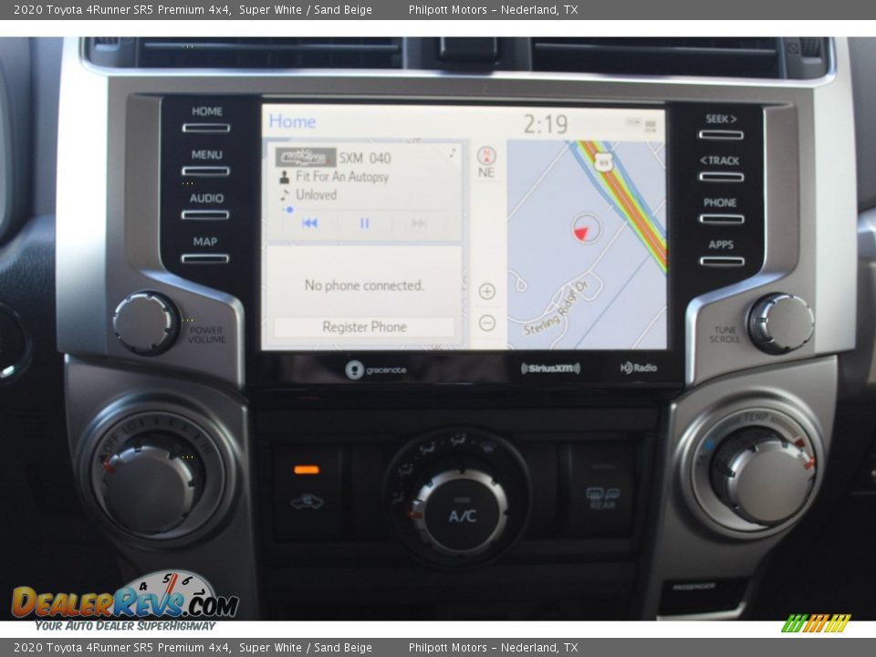 2020 Toyota 4Runner SR5 Premium 4x4 Super White / Sand Beige Photo #17