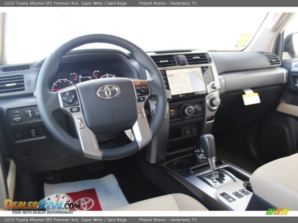 2020 Toyota 4Runner SR5 Premium 4x4 Super White / Sand Beige Photo #23