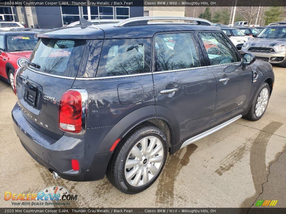 2020 Mini Countryman Cooper S All4 Thunder Gray Metallic / Black Pearl Photo #2