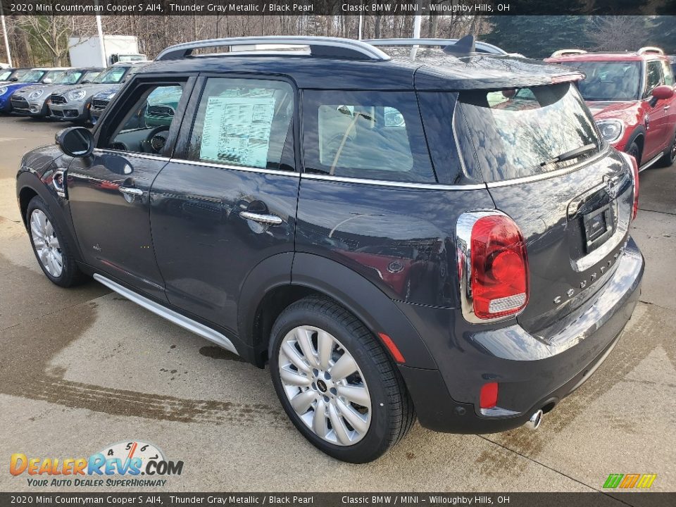 2020 Mini Countryman Cooper S All4 Thunder Gray Metallic / Black Pearl Photo #3