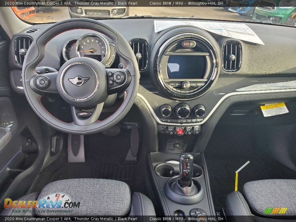 2020 Mini Countryman Cooper S All4 Thunder Gray Metallic / Black Pearl Photo #6