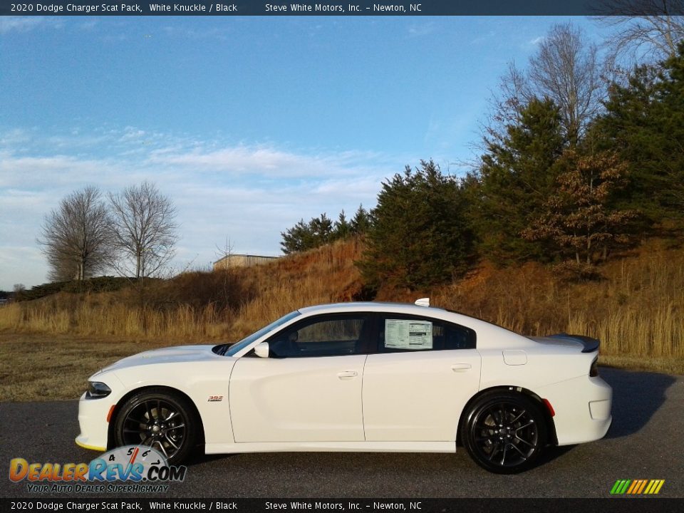 2020 Dodge Charger Scat Pack White Knuckle / Black Photo #1