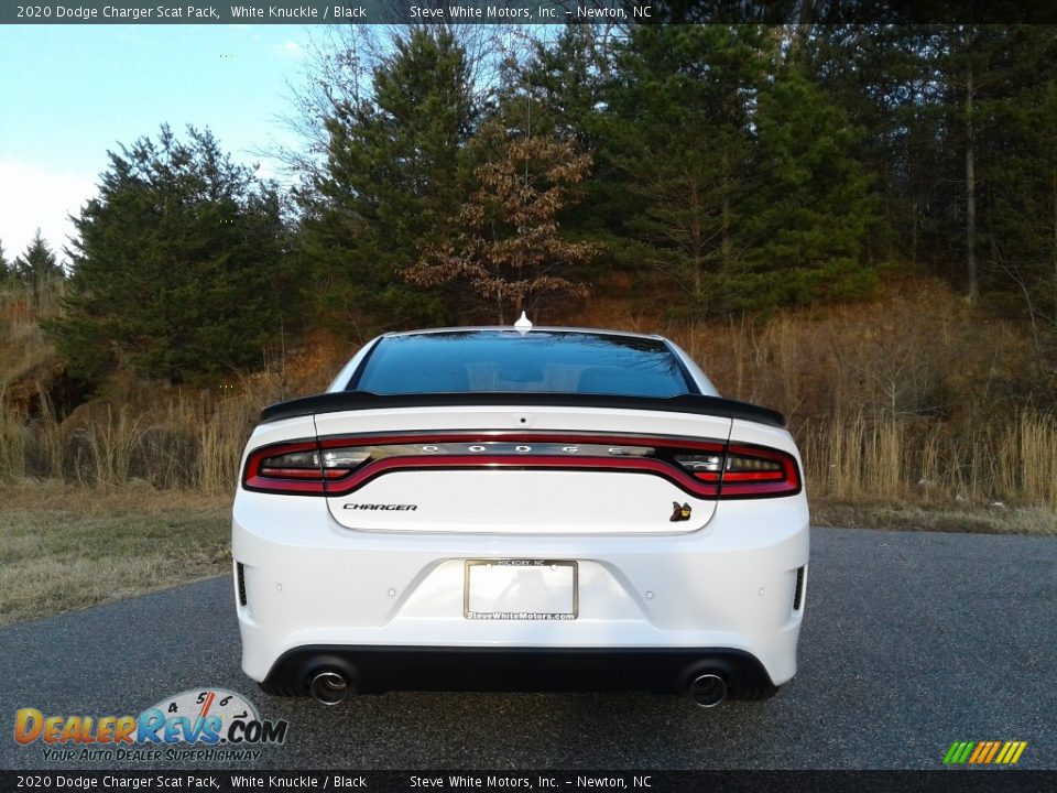 2020 Dodge Charger Scat Pack White Knuckle / Black Photo #7