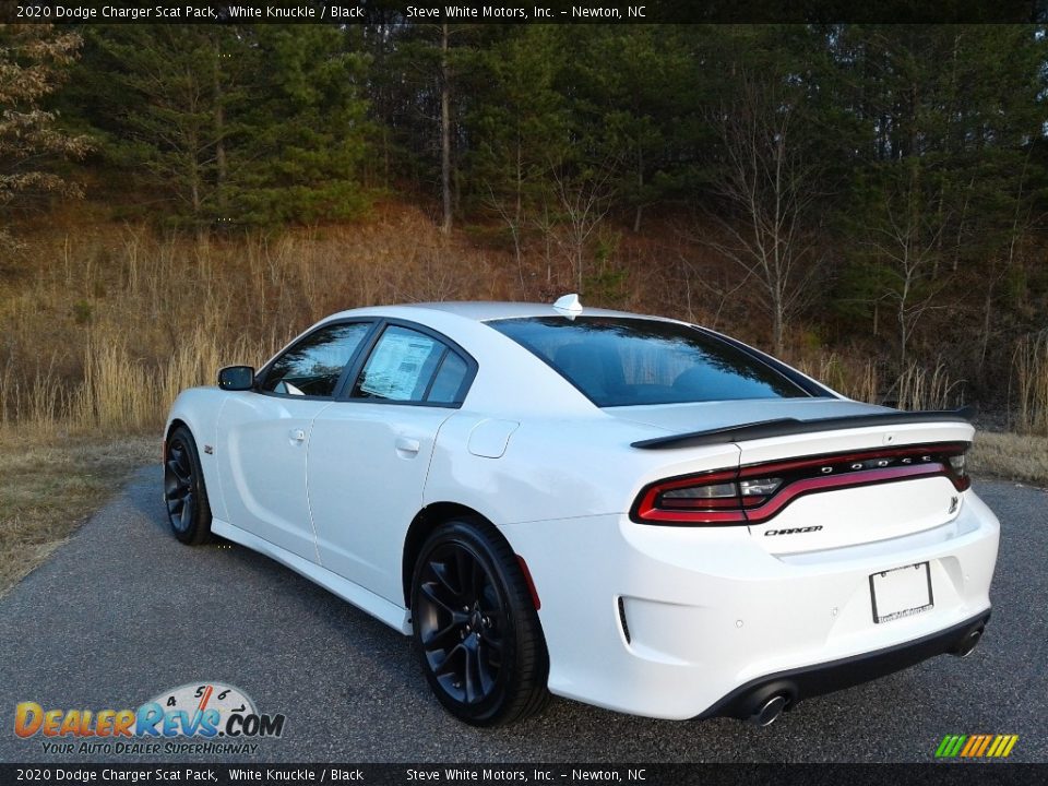 2020 Dodge Charger Scat Pack White Knuckle / Black Photo #8