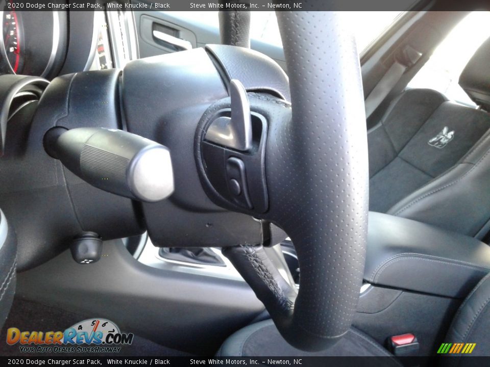 2020 Dodge Charger Scat Pack Steering Wheel Photo #12
