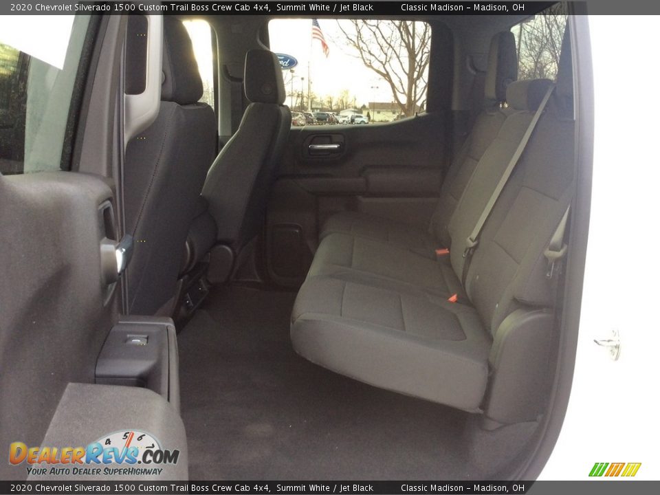 2020 Chevrolet Silverado 1500 Custom Trail Boss Crew Cab 4x4 Summit White / Jet Black Photo #22