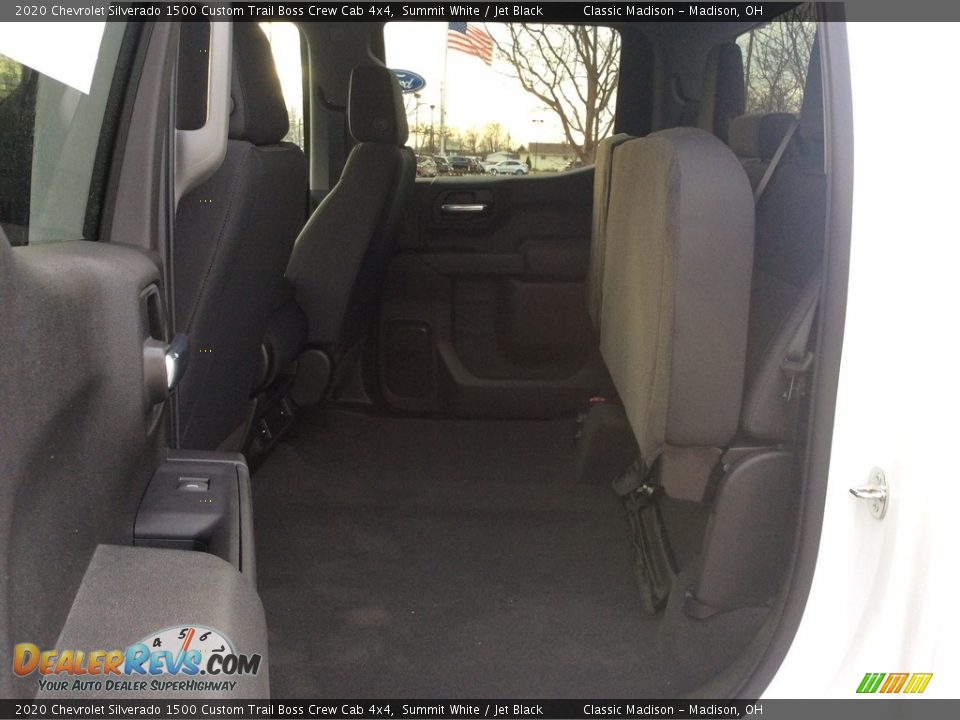 2020 Chevrolet Silverado 1500 Custom Trail Boss Crew Cab 4x4 Summit White / Jet Black Photo #23
