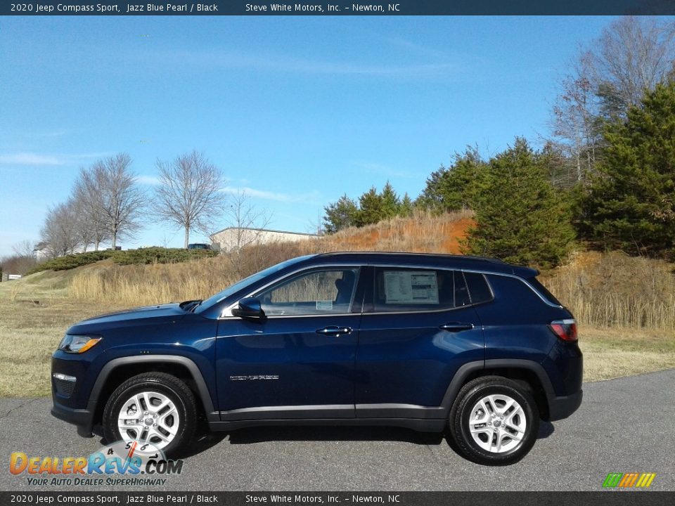 2020 Jeep Compass Sport Jazz Blue Pearl / Black Photo #1