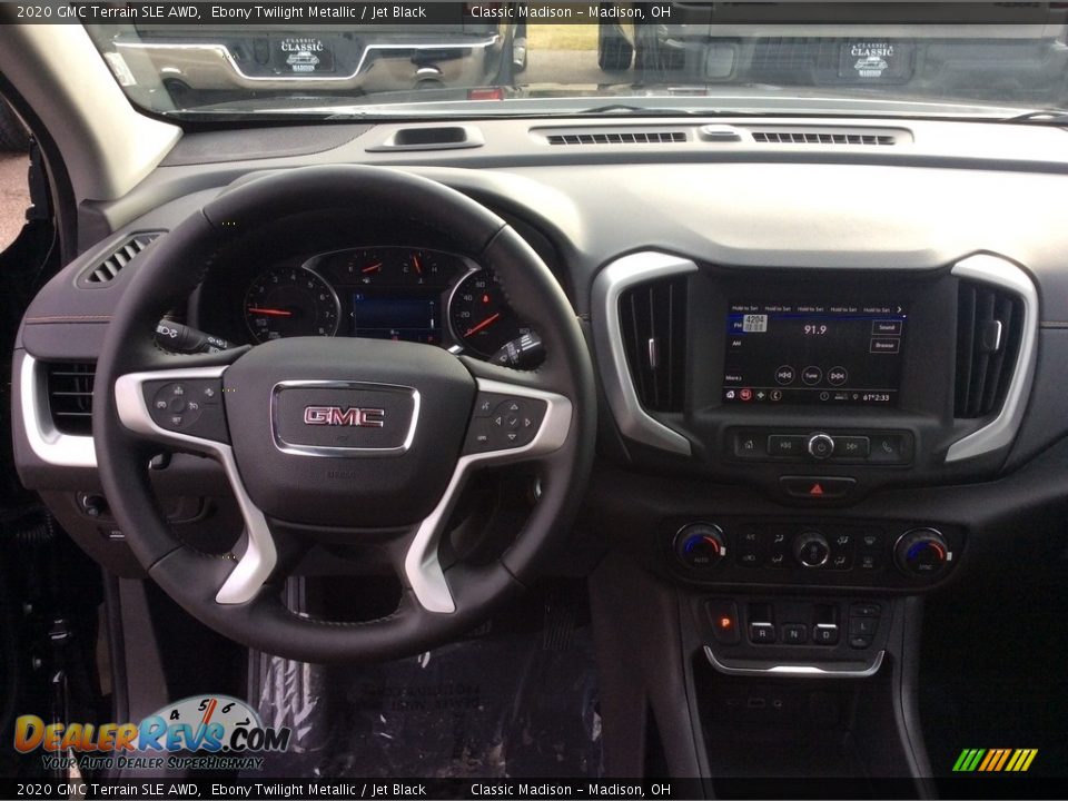 2020 GMC Terrain SLE AWD Ebony Twilight Metallic / Jet Black Photo #3