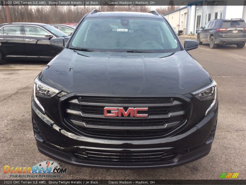 2020 GMC Terrain SLE AWD Ebony Twilight Metallic / Jet Black Photo #4