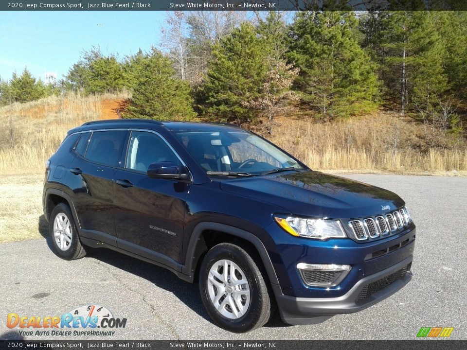 2020 Jeep Compass Sport Jazz Blue Pearl / Black Photo #4