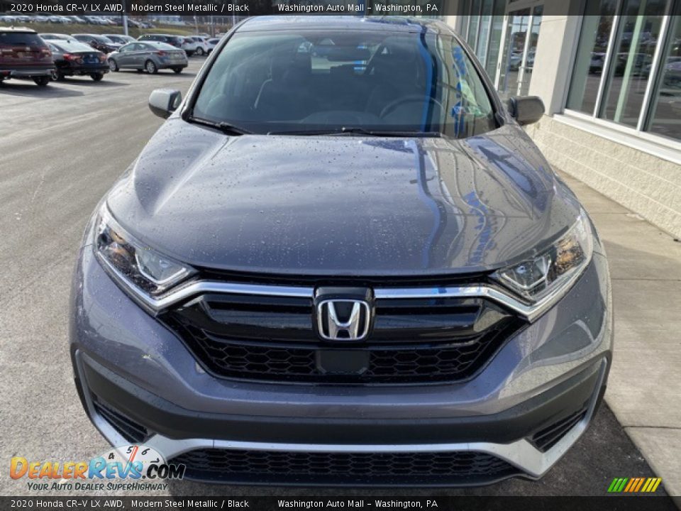2020 Honda CR-V LX AWD Modern Steel Metallic / Black Photo #3