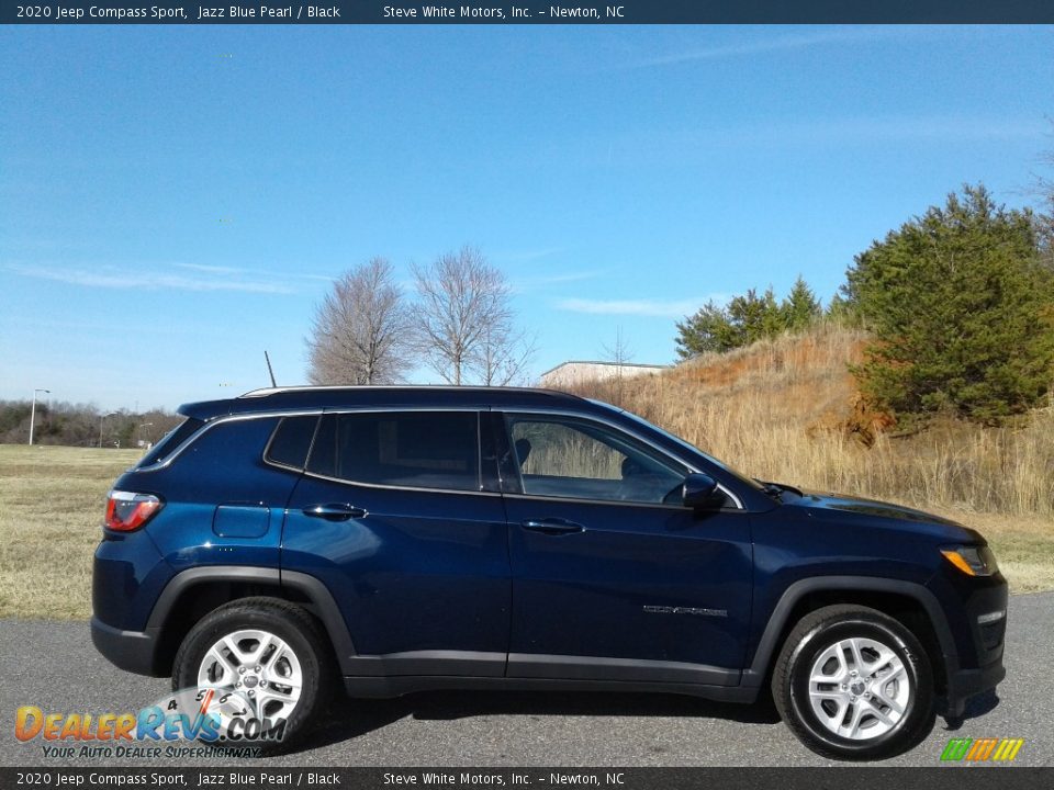 2020 Jeep Compass Sport Jazz Blue Pearl / Black Photo #5