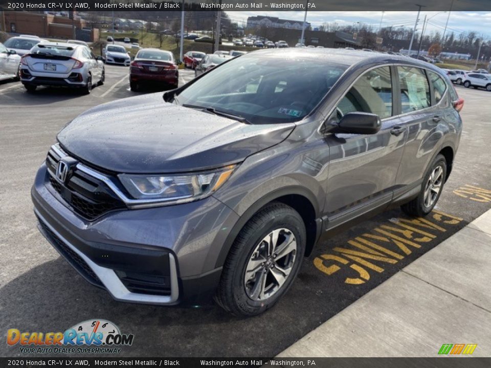 2020 Honda CR-V LX AWD Modern Steel Metallic / Black Photo #4