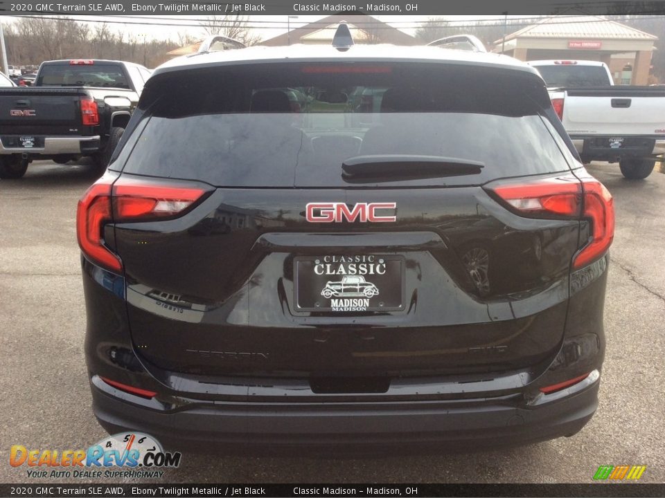 2020 GMC Terrain SLE AWD Ebony Twilight Metallic / Jet Black Photo #8