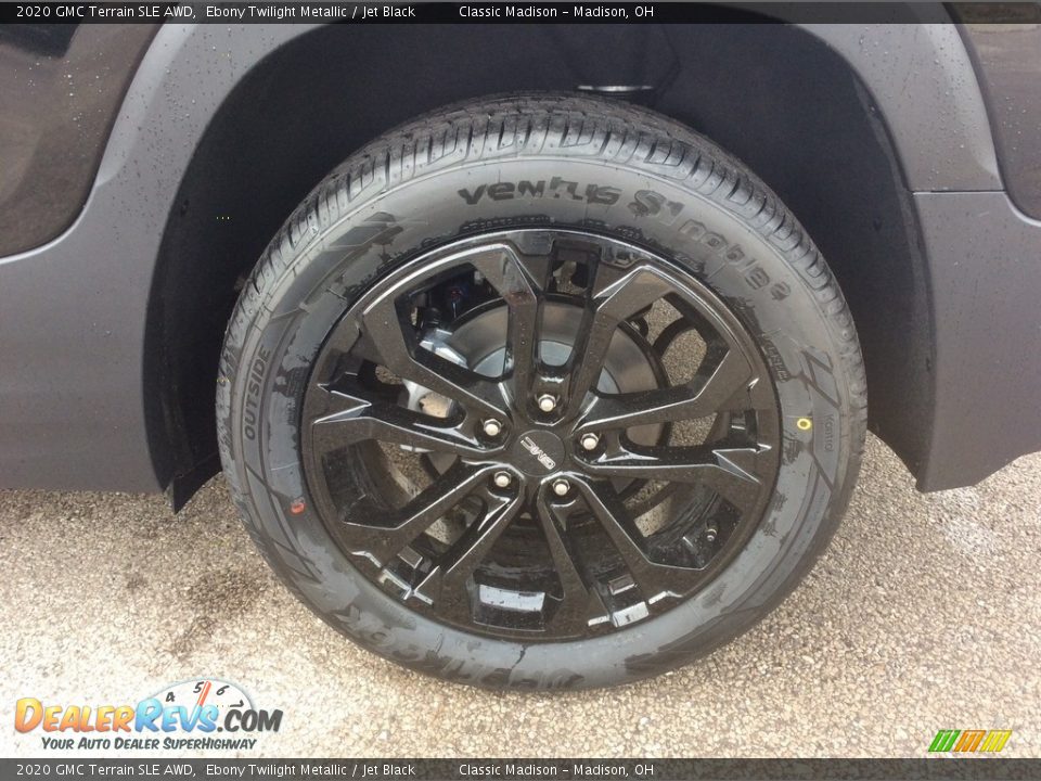 2020 GMC Terrain SLE AWD Ebony Twilight Metallic / Jet Black Photo #9
